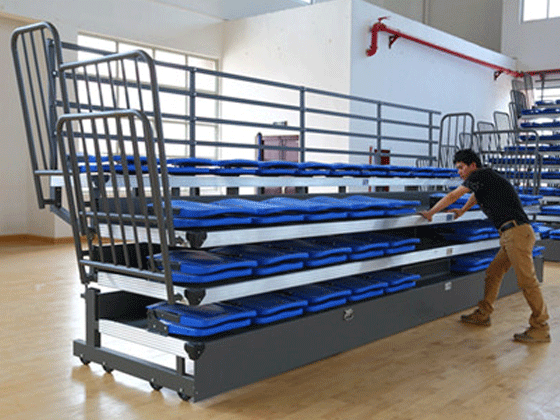 可移動式伸縮看臺 可移動式伸縮看臺