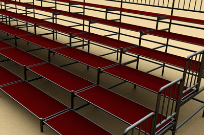 綠蛙菊花扣式可拆卸拼裝看臺