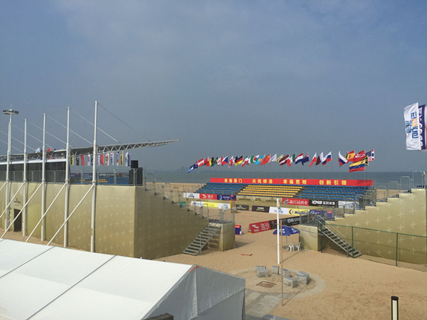 綠蛙看臺-可拆卸拼裝看臺-低靠背