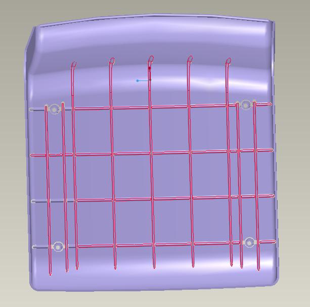 中靠背鋁合金座椅-側裝