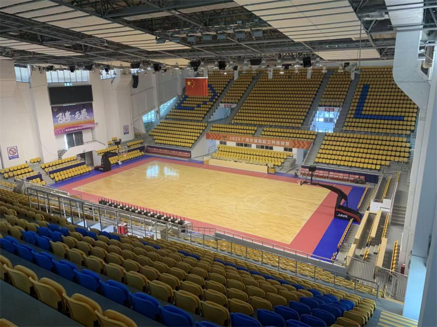 大朗體育館看臺座椅