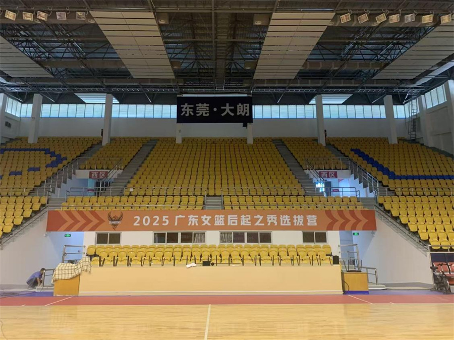 大朗體育館看臺座椅